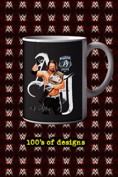 AJ STYLES 11oz Mug | WWE Superstar Image of AJ STYLES | Wrestling Fan Collector's Item