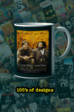 Good Will Hunting 11oz Mug Matt Damon Robin Williams Vintage Film Memorabilia Art | Collectible Coffee Cup Décor