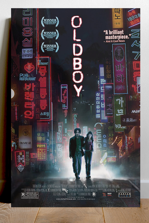 Oldboy Choi Min-sik Premium Gloss Poster | Film Poster Design | Classic Korean Movie Art Print