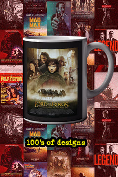 LOTR The Fellowship Of The Ring 11oz Mug | Film Memorabilia | LOTR The Fellowship Of The Ring Design | Lead Actor's Name