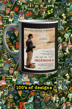 Incendies 11oz Mug | Film Memorabilia Incendies Design | Lead Actress Name