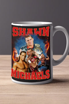 Shawn Michaels 11oz Mug | Pro Wrestling | Shawn Michaels Design | Collector's Item