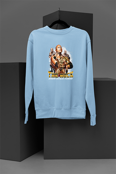 The Rock WWE Sweatshirt | Attitude Era Icon | Dwayne Johnson Fanwear | Wrestling Legend Apparel