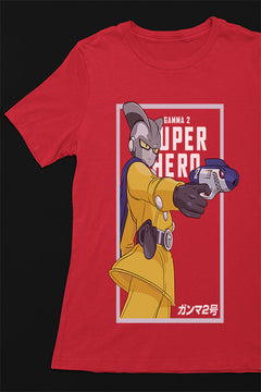 "Gama 2 Super Hero Tee | Dragon Ball Z Manga Shirt | Anime Graphic Top"