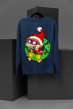 UGLY Retro Rugrats Chuckie Christmas Sweatshirt | 90s Cartoon Character | Vintage Ugly
