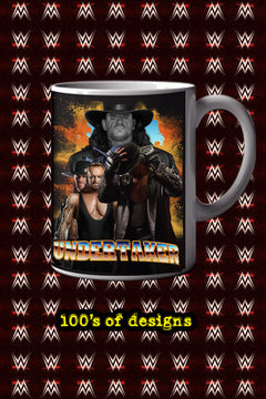 UNDERTAKER 11oz Mug | Pro Wrestling Gift | WWE Legend | Collector's Item | Wrestling Fan | Sports Memorabilia | Vintage Design