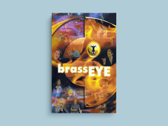 Brass Eye Canvas Print | Bold Design Featuring Chris Morris