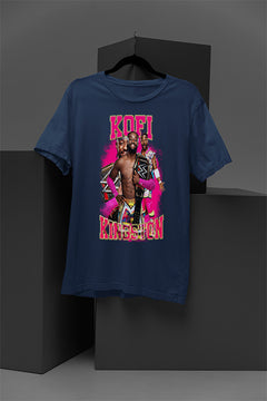 Kofi Kingston WWE | New Day Champion Shirt | High-Flying WrestleMania Icon