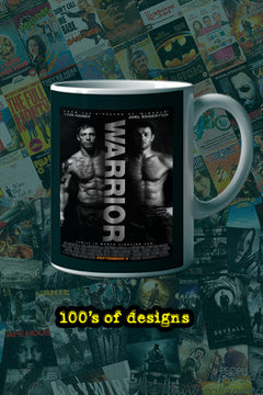 Warrior 11oz Mug | Film Memorabilia Poster | Warrior Design | Lead Actor's Name