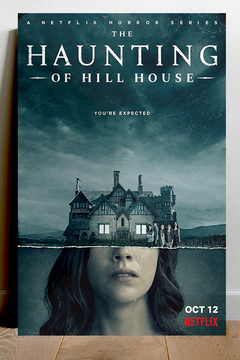 The Haunting of Hill House | Premium Gloss Poster | Netflix TV Show Design | Haunting of Hill House Decor | Olivia Crain Poster | Luke Crain Wall Art | Nellie Crain Print | Steve Crain Art | Shirley Crain Home