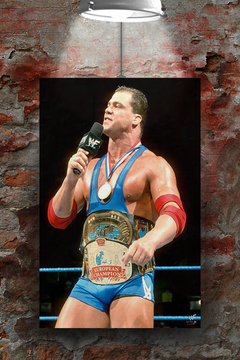 WWE Attitude Era | Kurt Angle Double Champ | Wrestling Poster | WWE Memorabilia | Wrestling Fan Art | Vintage Wrestling Design | WWE Superstar | Collectible Print | Sports Icon Tribute