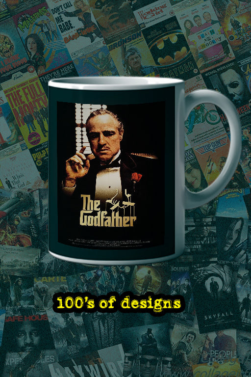 The Godfather 11oz Mug Al Pacino | Mafia Movie Collector's Gift | Film Memorabilia Design