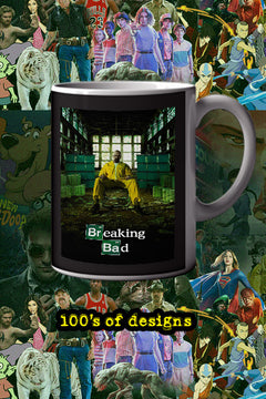 Breaking Bad 11oz Mug | Walter White Jesse Pinkman TV Show Poster Design