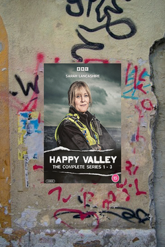 Happy Valley Sarah Lancashire Gloss Poster | Crime Drama TV Show | British Series Fan Art Print