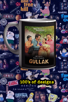 Gullak 11oz Mug | TV Show Gullak Poster Design | Lead Actor's Name