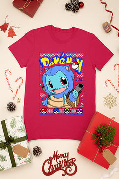 KIDS UGLY Christmas Squirtle from Pokemon | Kids Christmas Ugly Design | Limited Edition
