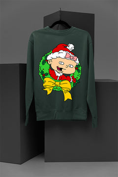 UGLY Retro Rugrats Lil Christmas Sweatshirt | 90s Cartoon | Holiday Ugly Design
