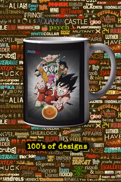 Dragon Ball 11oz Mug | Goku TV Show Poster Design