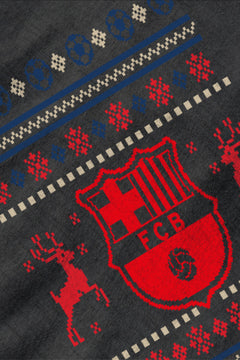 "KIDS UGLY Barcelona FCB Logo Christmas Tee | Kids Ugly Christmas Sweater |