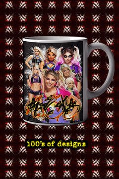 Alexa Bliss 11oz Mug | Pro Wrestling | WWE Diva | Fan Merchandise | Ceramic Cup | Wrestling Gift