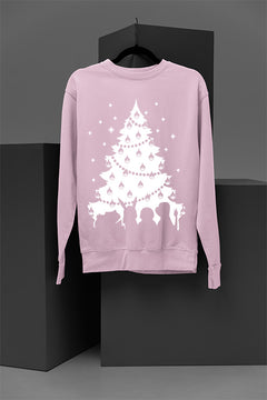 UGLY Pokemon Christmas Tree Design | Festive Christmas Sweatshirt | Pikachu Holiday Cheer | Retro Nintendo Christmas