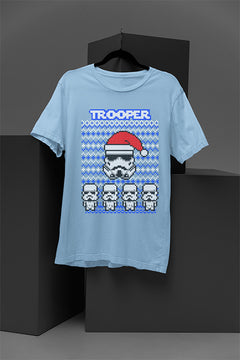 UGLY Galactic Festivities | Star Wars Storm Trooper in a Santa Hat | Christmas Ugly Designs