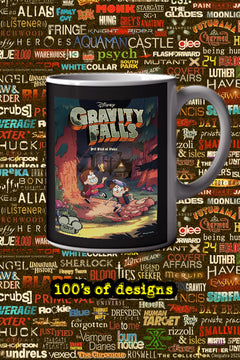 Gravity Falls 11oz Mug | TV Show Poster Design | Dipper Pines Merchandise