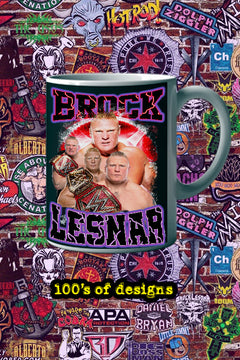 Brock Lesner 11oz Mug | Pro Wrestling | Brock Lesner | WWE Superstar Mug | Wrestling Fan Gift