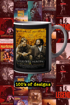 Good Will Hunting 11oz Mug Matt Damon Robin Williams Vintage Film Memorabilia Art | Collectible Coffee Cup Décor