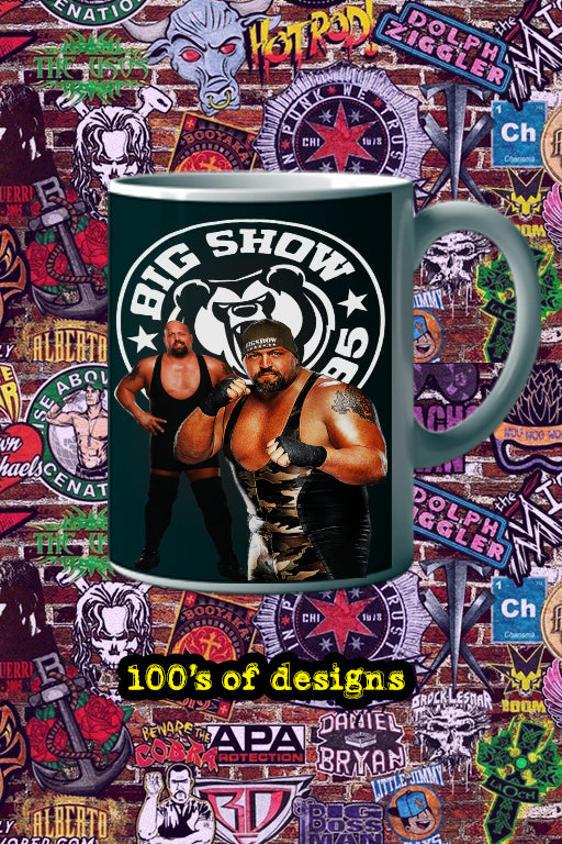 BIG SHOW 11oz Mug featuring Pro Wrestling | Big Show Design