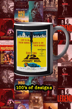 12 Angry Men 11oz Mug | Film Memrobillia | 12 Angry Men design | Lead Actor Name