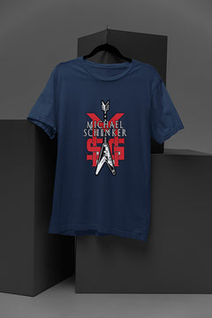 Michael Shenker | Legendary Guitarist Band Tee | Rock Music Icon | 80s Metal Scene | Vintage Rock Tee | Retro Guitar Hero Shirt | Music Memorabilia Fashion | Heavy Metal Guitar Legend | Collector's Edition T-shirt