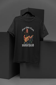 Motorhead Fast Eddie Clarke | Vintage Rock Band Tee | 1980s Heavy Metal Shirt | Iconic Guitarist Tribute | Retro Music Fan Apparel