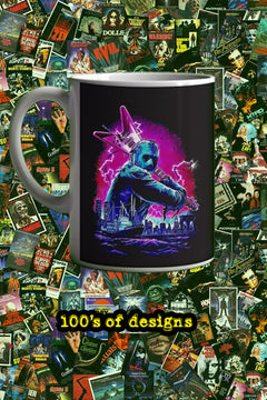 Horror | Michael Myers Neon Design | 11oz Mug