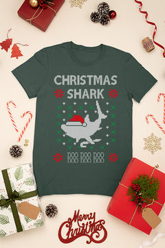 KIDS UGLY Christmas Shark | Kids Christmas Ugly Design | Festive Holiday Apparel | Trend