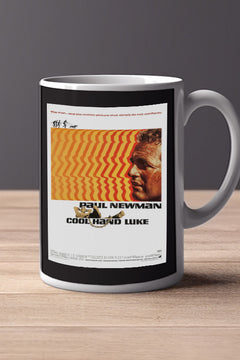 Cool Hand Luke 11oz Mug Featuring Paul Newman | Vintage Film Memorabilia Design | Classic Movie Collectible