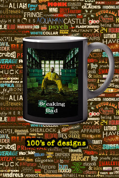 Breaking Bad 11oz Mug | Walter White Jesse Pinkman TV Show Poster Design