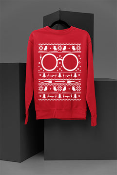 UGLY Festive Harry Potter Christmas Sweatshirt | Wizarding World Holiday Sweater | Magical Xmas