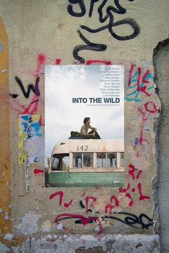 Into the Wild Emile Hirsch Premium Gloss Poster | Film Fan Art | Movie Memorabilia | Wanderlust Decor