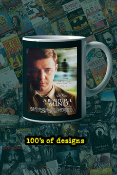 A Beautiful Mind 11oz Mug Russell Crowe Jennifer Connelly | Film Memorabilia Design