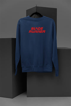 "Blade Runner Cyberpunk Sweatshirt | Retro Futurism Fashion | Dystopian 80