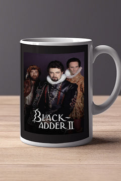 Blackadder II 11oz Mug featuring Rowan Atkinson | TV Show Blackadder II Design