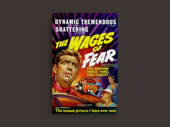 The Wages of Fear Canvas Print | Film | Thriller | Tense | Vintage | Drama | Yves Montand