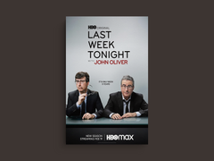 Last Week Tonight with John Oliver Canvas Print | TV Show | John Oliver | Wall Art | Home Decor