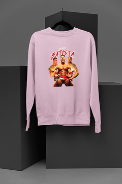 BATISTA WWE Sweatshirt | Attitude Era | Evolution Superstar | Wrestling Fan Apparel