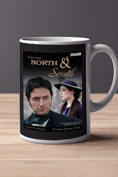 North & South 11oz Mug - Richard Armitage | Daniela Denby-Ashe - TV Show Design