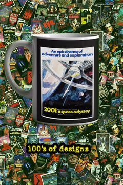 2001 A Space Odyssey 11oz Mug Featuring Keir Dullea | Film Memorabilia Design