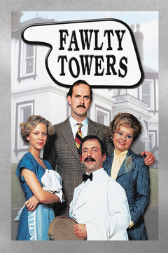 Fawlty Towers | John Cleese | Premium Gloss Poster | TV Show Design