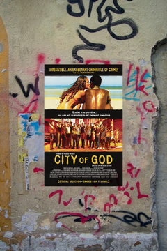 City of God | Matheus Nachtergaele | Film Poster Print | FilmCity of God Design | Premium Gloss Finish | Movie Memorabilia | Wall Art | Film Buff Gift