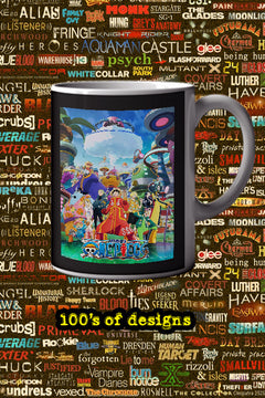 One Piece 11oz Mug featuring Lead Actor | TV Show Design - Luffy Mug - Unique Anime Gift